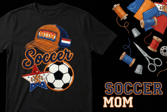 Download Soccer Mom Embroidery Design with Cap - Premium Bundle