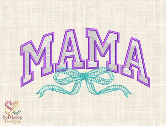Download Modern Mom Embroidery File - Embroidery file Collection