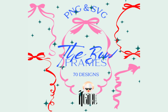 Download Coquette Ribbon Bow Frames Clipart - Bow frame Collection