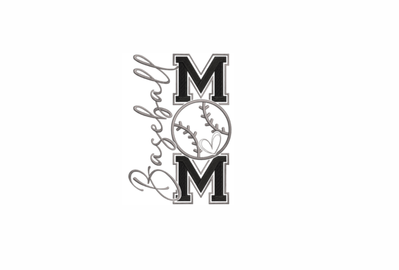 Download Baseball Mom Embroidery Design - Mom embroidery design Collection