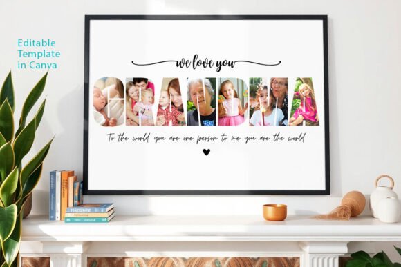 Download Grandma Photo Collage, Gift for Grandma, - Grandma Collection