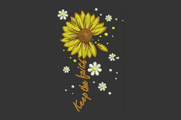 Download Kep the Faith Embroidery - Premium Bundle